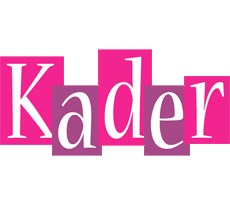 Kader whine logo