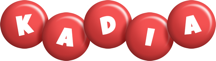 Kadia candy-red logo