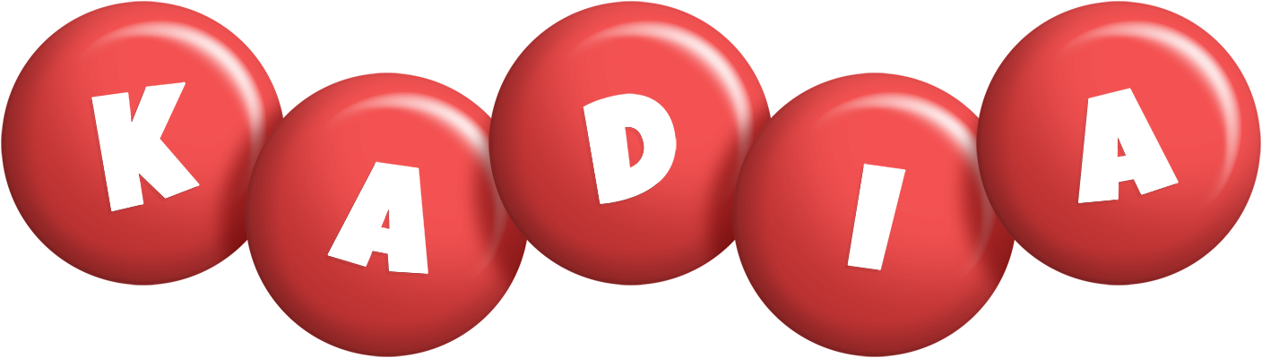 Kadia candy-red logo