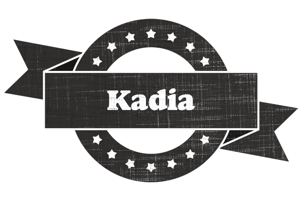 Kadia grunge logo