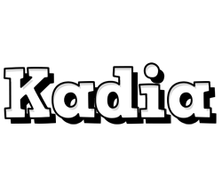 Kadia snowing logo