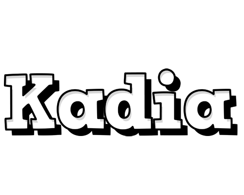 Kadia snowing logo