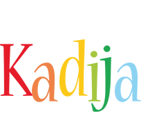 Kadija birthday logo