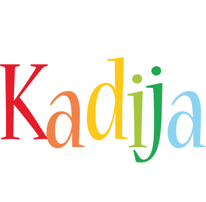 Kadija birthday logo