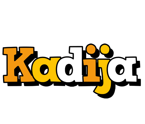 Kadija cartoon logo