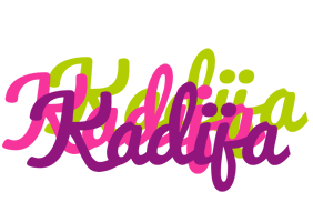 Kadija flowers logo