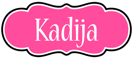 Kadija invitation logo