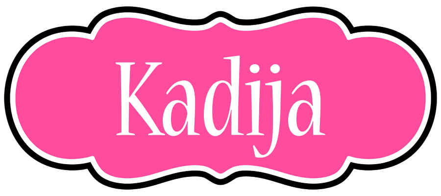 Kadija invitation logo