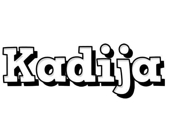 Kadija snowing logo