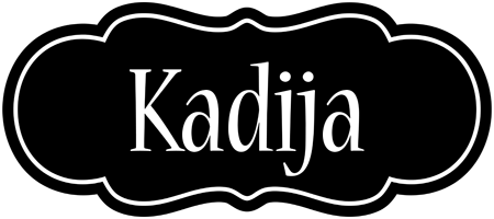 Kadija welcome logo