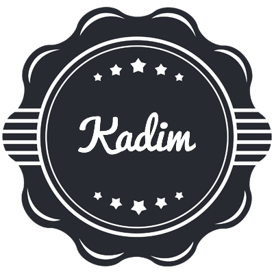 Kadim badge logo