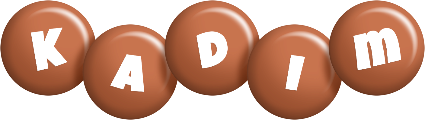 Kadim candy-brown logo