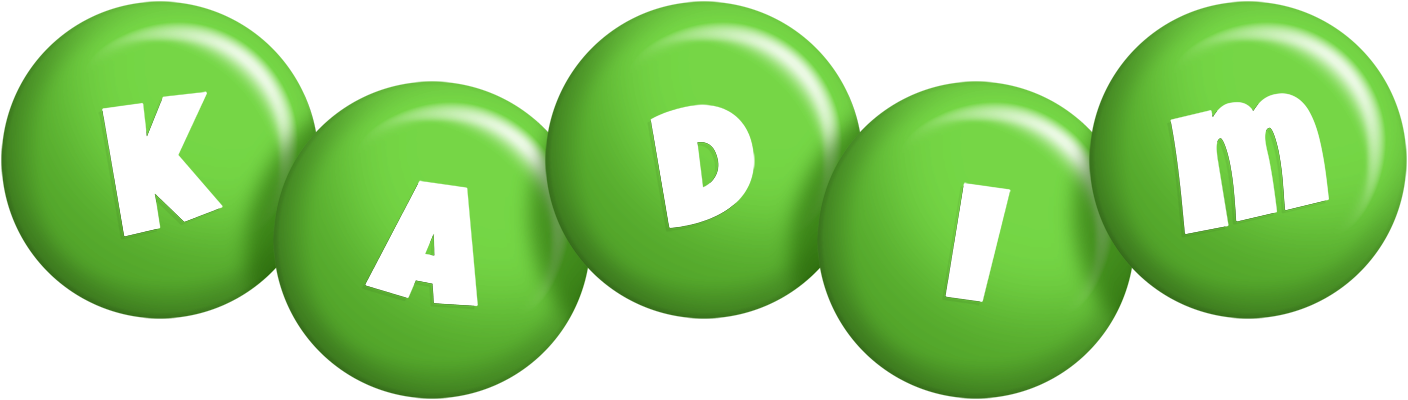 Kadim candy-green logo