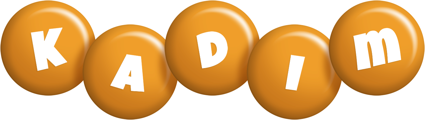 Kadim candy-orange logo