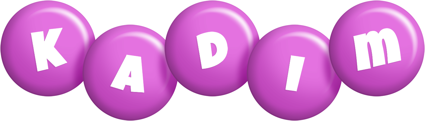 Kadim candy-purple logo