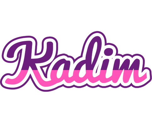 Kadim cheerful logo