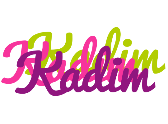Kadim flowers logo