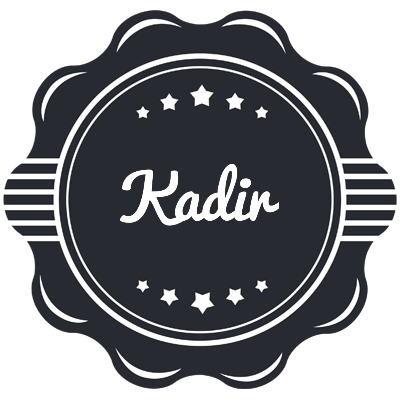Kadir badge logo