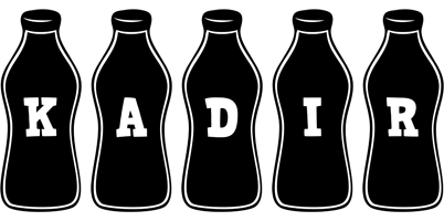 Kadir bottle logo