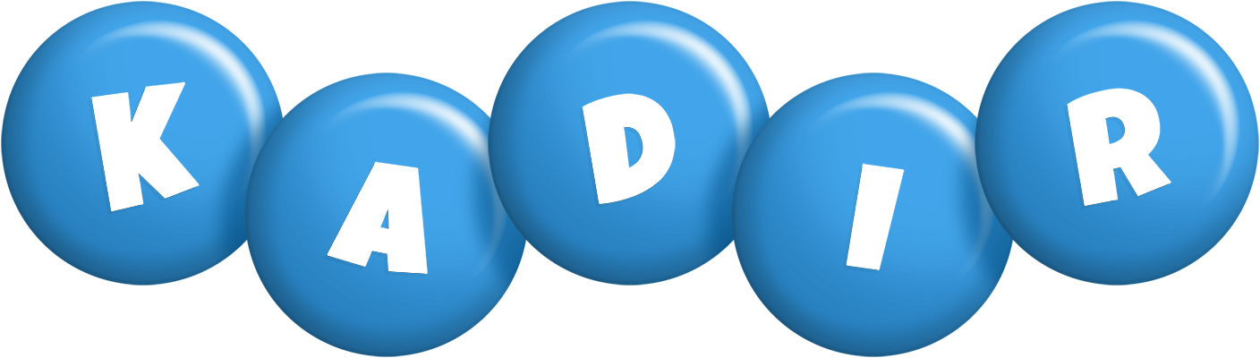 Kadir candy-blue logo