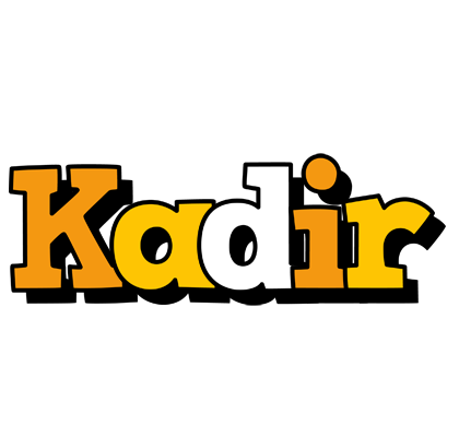 Kadir cartoon logo