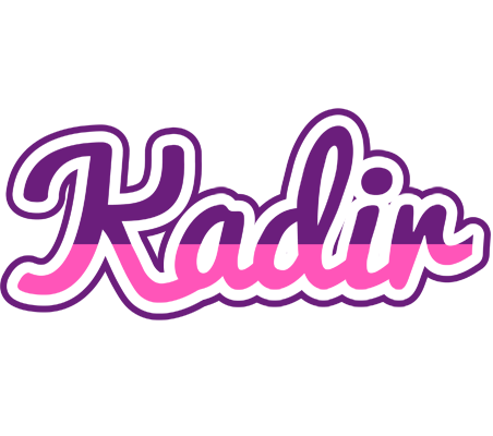 Kadir cheerful logo