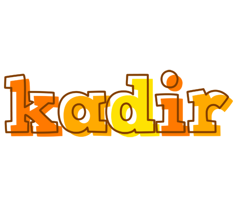Kadir desert logo