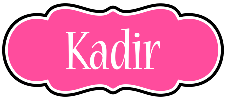 Kadir invitation logo