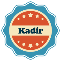 Kadir labels logo