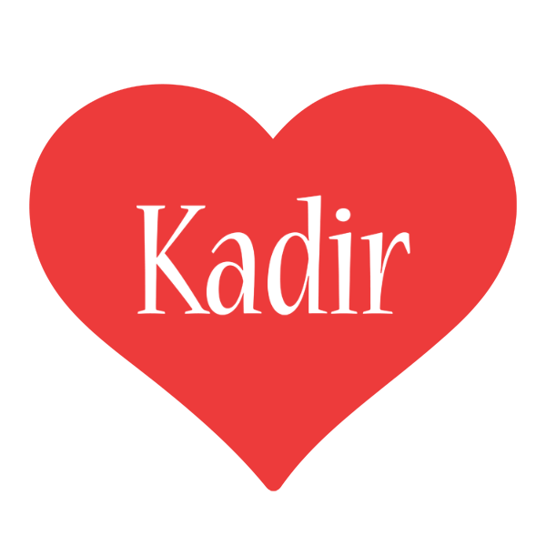 Kadir love logo