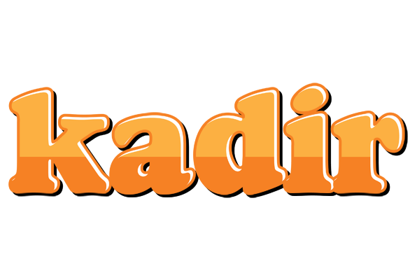 Kadir orange logo