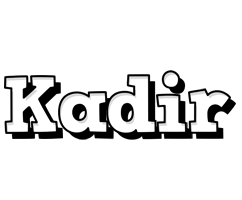 Kadir snowing logo