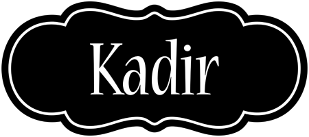 Kadir welcome logo