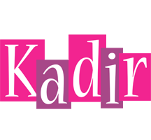 Kadir whine logo