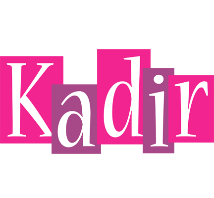 Kadir whine logo