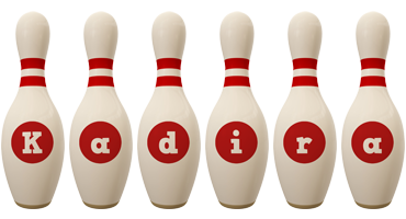 Kadira bowling-pin logo