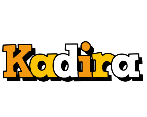 Kadira cartoon logo