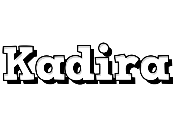 Kadira snowing logo