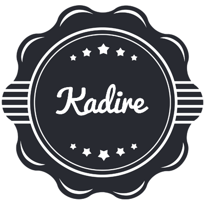 Kadire badge logo