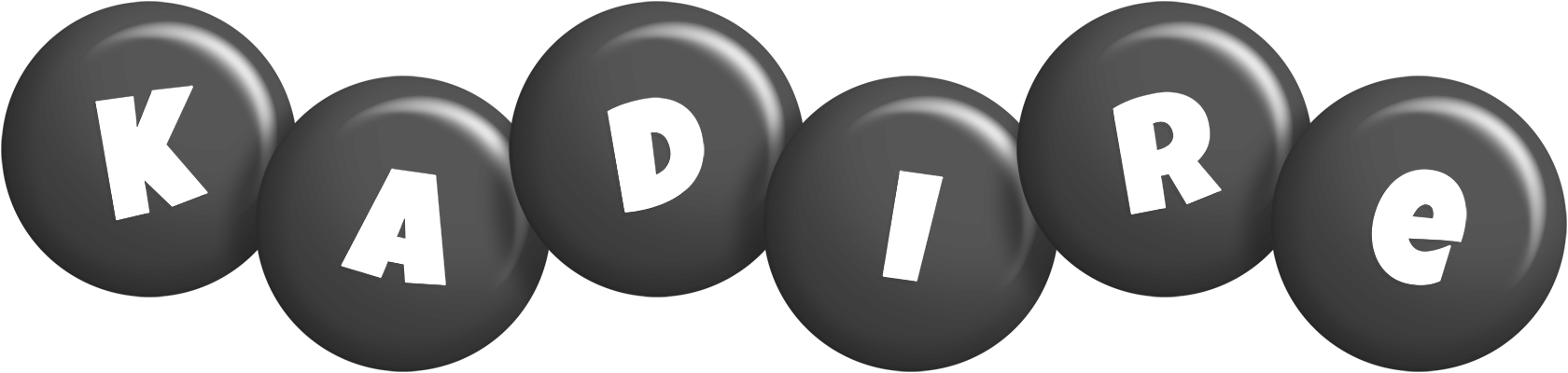 Kadire candy-black logo
