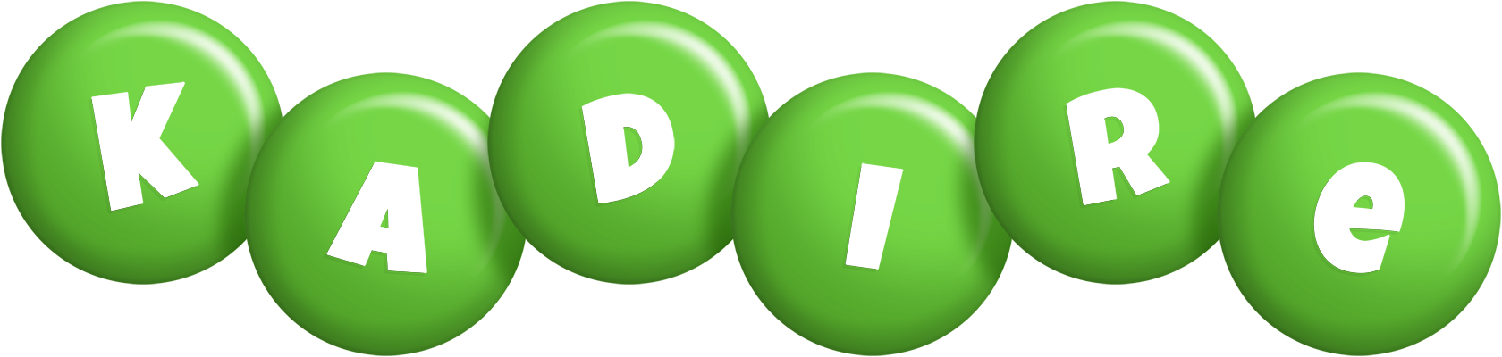 Kadire candy-green logo