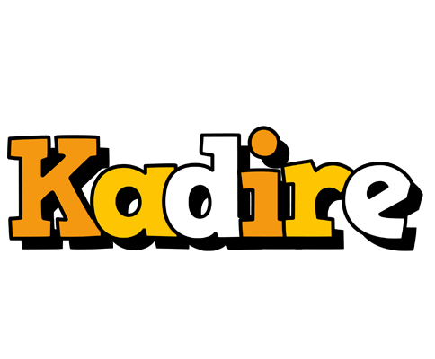 Kadire cartoon logo