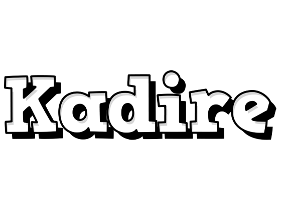 Kadire snowing logo