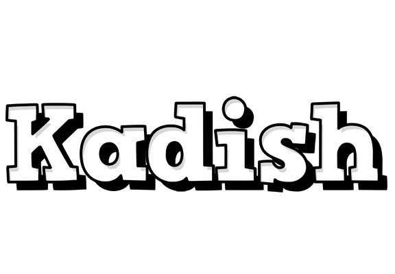 Kadish snowing logo
