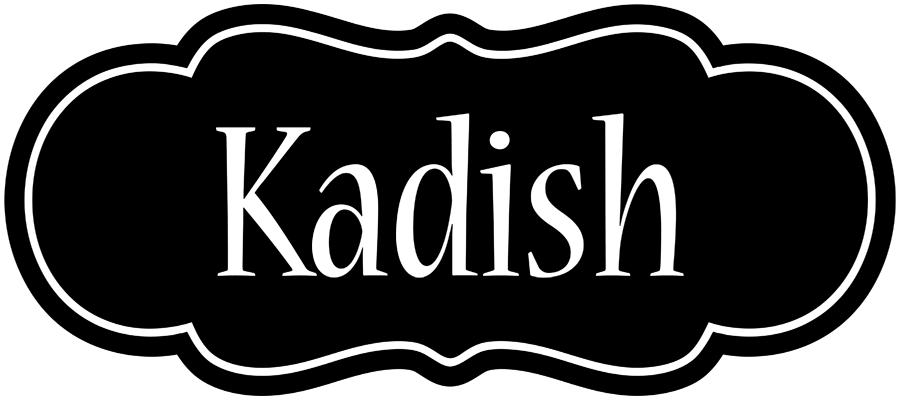 Kadish welcome logo