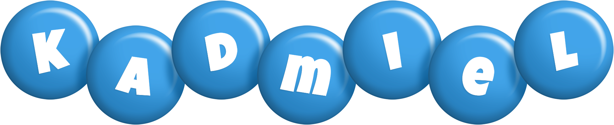 Kadmiel candy-blue logo