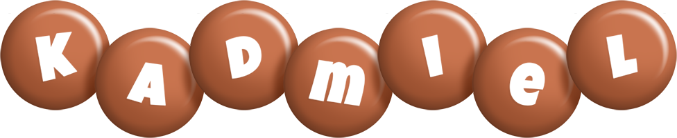 Kadmiel candy-brown logo