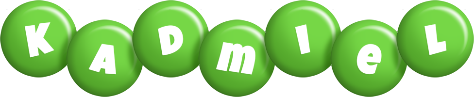 Kadmiel candy-green logo