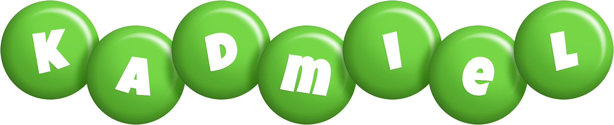 Kadmiel candy-green logo