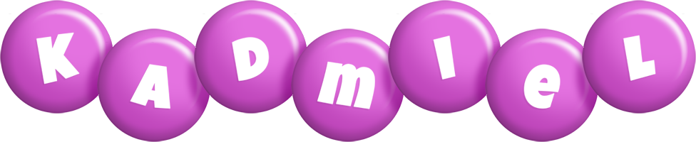 Kadmiel candy-purple logo